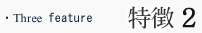 特徴２